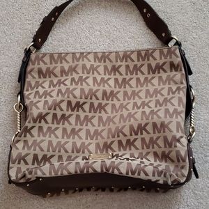 MK signature shoulder bag
